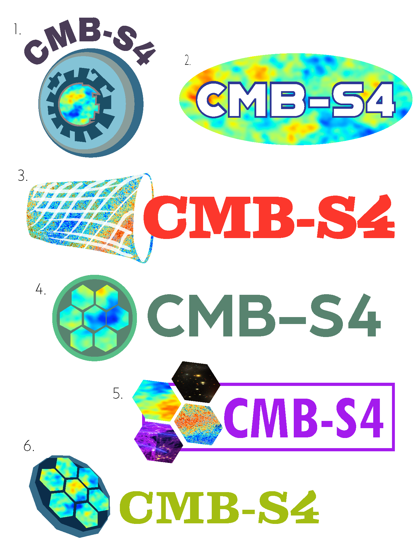 Draft CMB-S4 Logos